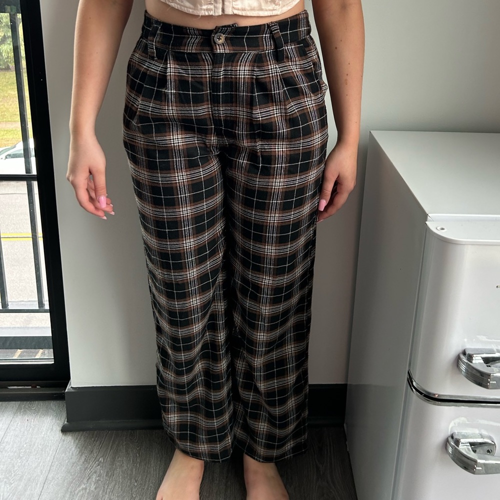 Plaid pants